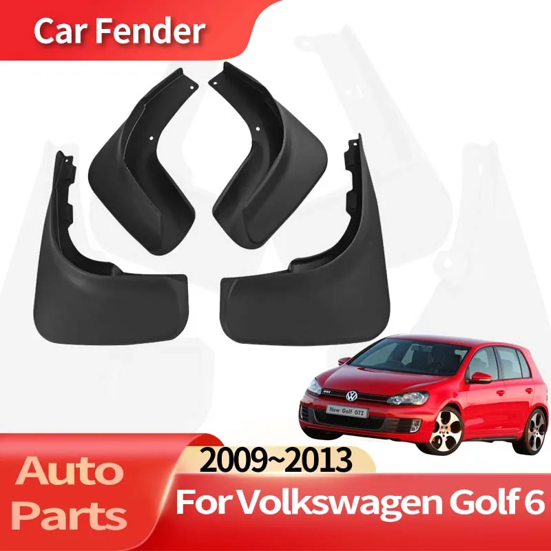 

Auto Accessories For Volkswagen Golf 6 2009~2013 Lining Car Fender Anti-sand Splash Mud Guard Skin Punch-free Installation Tools