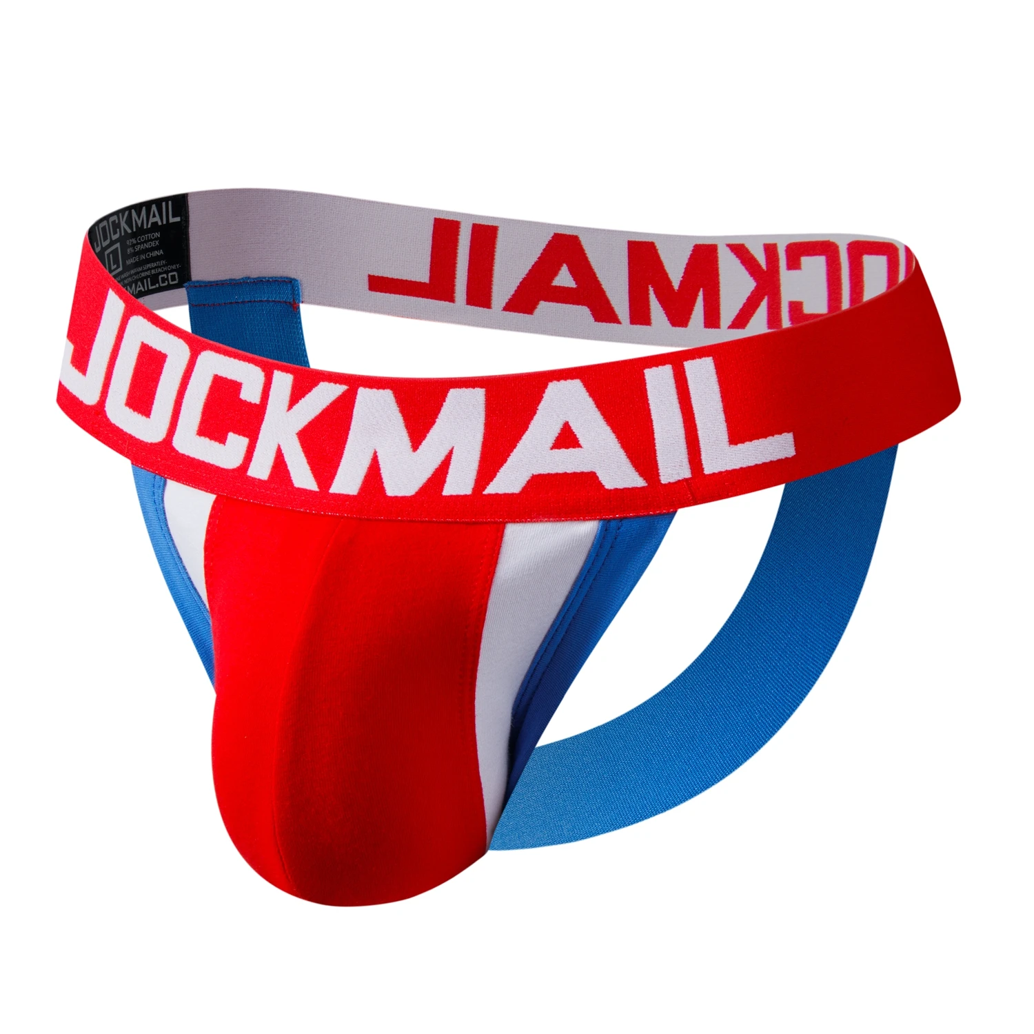 JOCKMAIL Cotton Men Jockstrap Sexy Underwear Sexy Bikini Jock strap Underwear for Men G-String Thong Gay Underwear