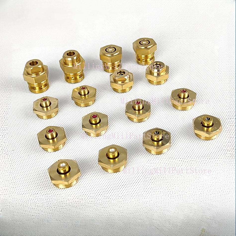 WEDM Parts Diamond/Ruby/Black Diamond and White Ceramic Molybdenum Wire Guider Water Nozzle 0.192mm CNC EDM for Ruijun Machine