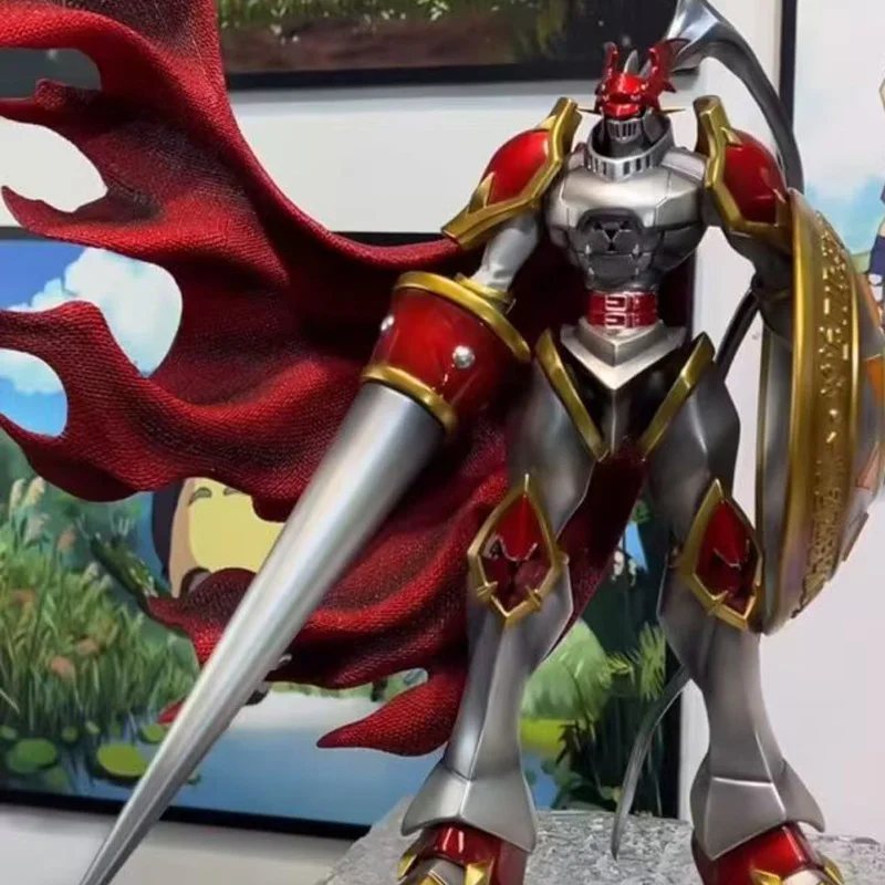 Digimon Dukemon Red Knight Pvc Gk Anime Figuur - Desktop Display Standbeeld Model Collectible Toy Gift