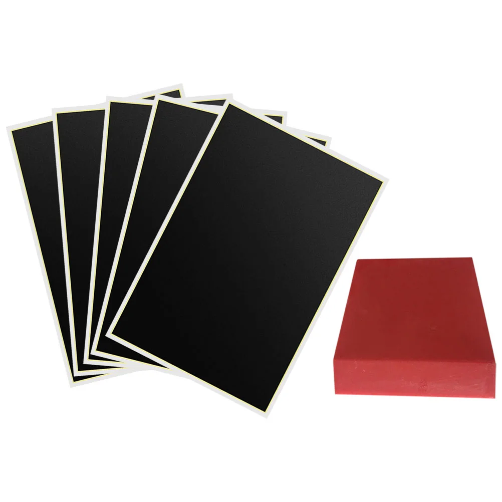 1 Set Printing Marking Paper Engraving Machine Paper Coloring Paper Sheet Holographic Paper printing supplies
