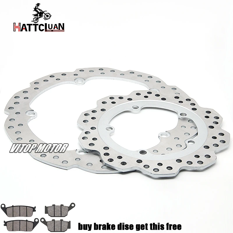 Discos de Freno Delanteros y Traseros para Motocicleta HONDA NC700 NC750 S/X/DCT NC700D Integra CTX700 N/D/DCT, Diámetro de 320 mm y 240 mm
