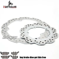 Se adapta a HONDA NC700 NC750 S/X/DCT NC700D Integra CTX700 N/D/DCT motocicleta freno delantero trasero Dics Rotor 320mm 240mm freno de diámetro