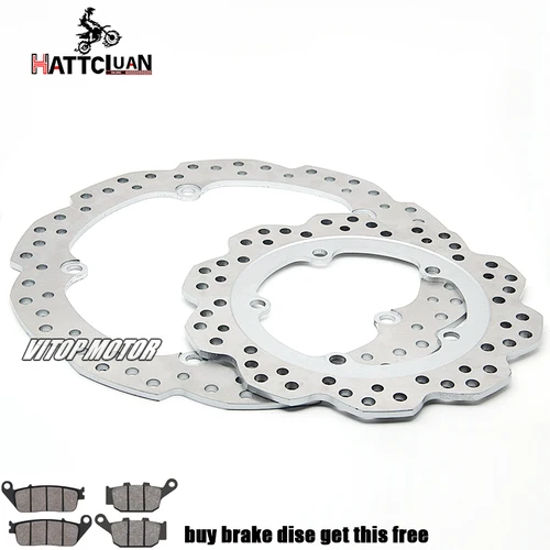 Se adapta a HONDA NC700 NC750 S/X/DCT NC700D Integra CTX700 N/D/DCT motocicleta freno delantero trasero Dics Rotor 320mm 240mm freno de diámetro