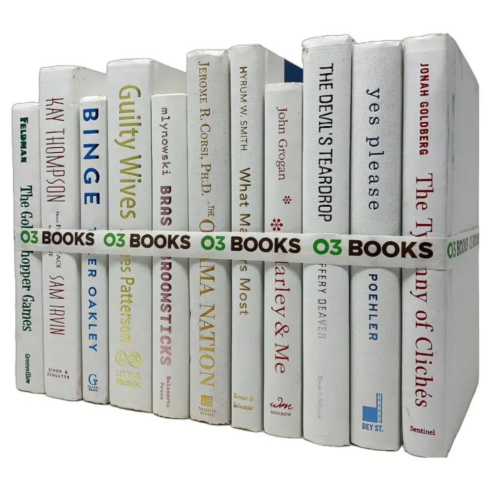 

Decorative Books Hardcover Decor Books for Home Decor, Choose Color, Interior Design, Office, Wedding Display, Instant Library,