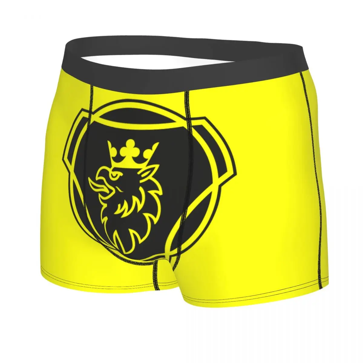 Custom Male Novelty Sweden Saabs Scanias Underwear Heavy Lorries Boxer Briefs Soft Shorts Panties Underpants