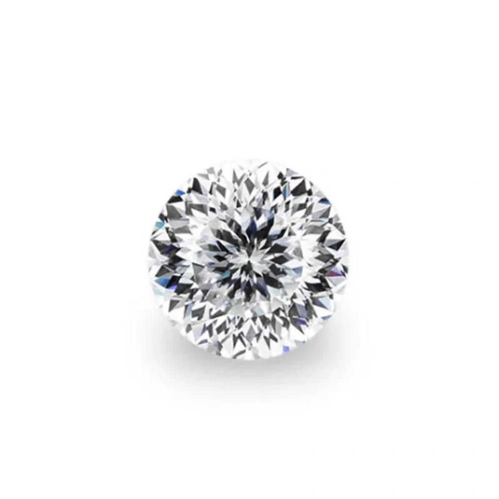 

1ct VVS1 round Cut Moissanite "Nest" Style Unmounted Diamond Simulant for Jewelry Making
