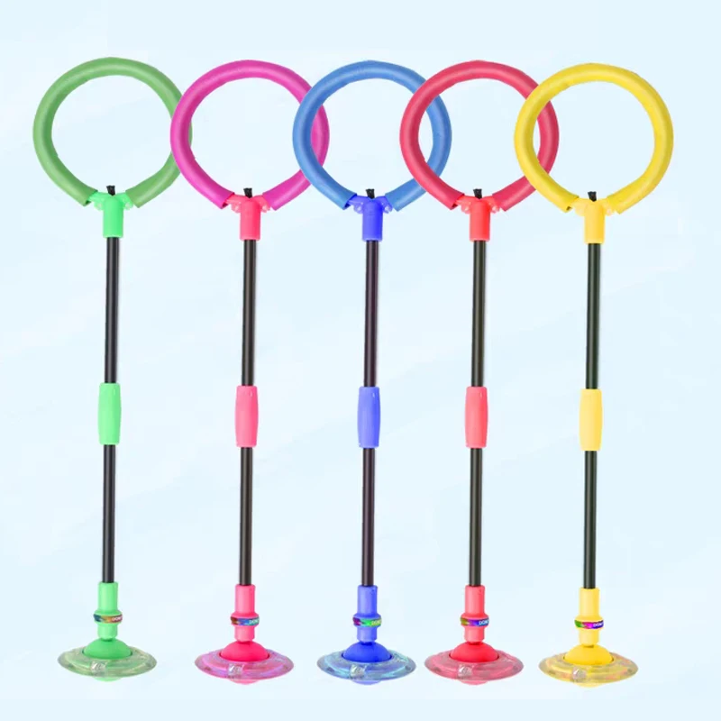 COYOCO Portable Foldable Glow Jump Rope Swing Ball – Outdoor Fun Sports  Kids\' Force Reaction Training Tool