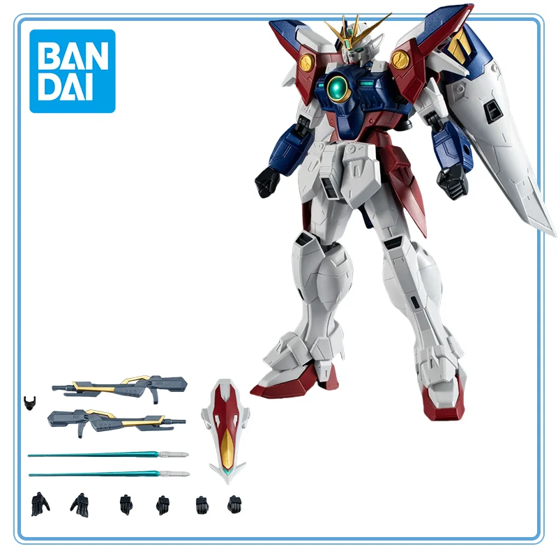 

BANDAI оригинальный Shin Kidou Senki Gundam Wing XXXG-00W0 Wing Gundam Zero Gundam Universe сборная модель комплект подарки игрушки