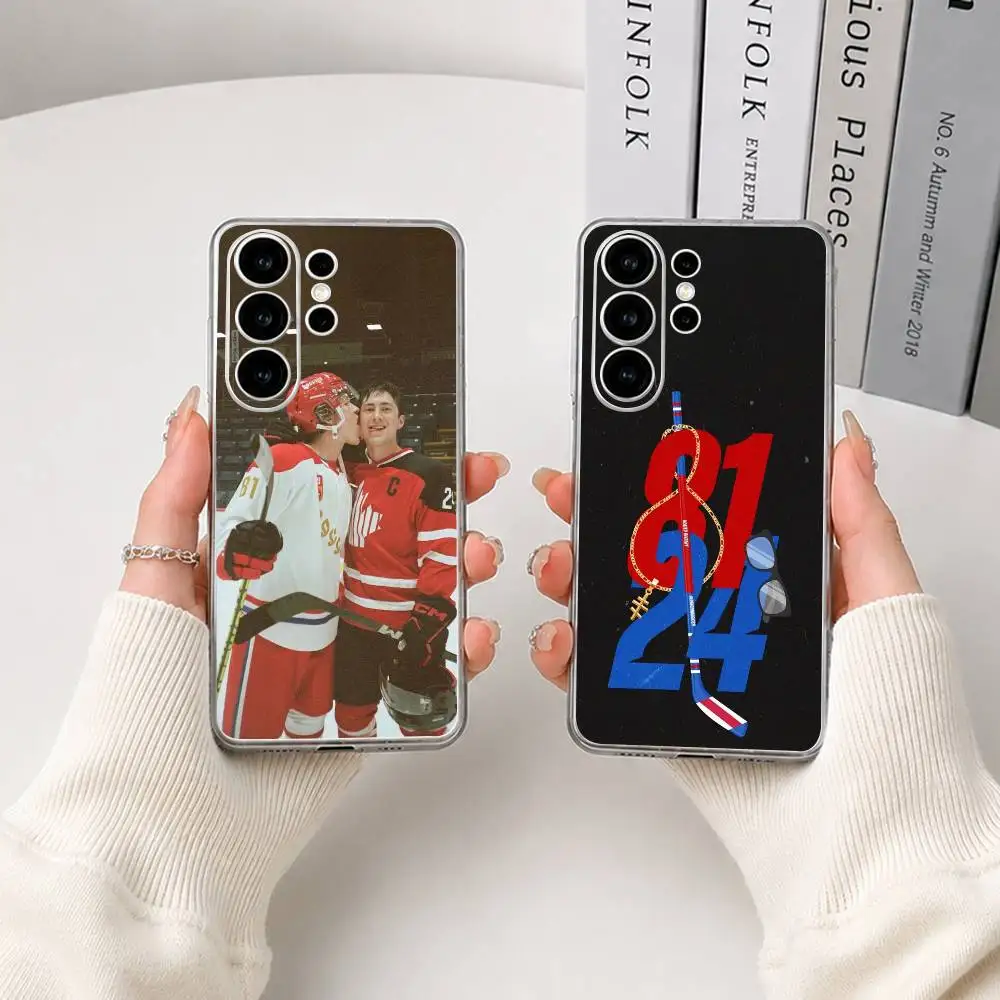TV series Heated-Rivalry Phone Case For Samsung S25,S24,S21,S22,S23,S30,Ultra,S20,Plus,Fe,Lite Transparent Cover