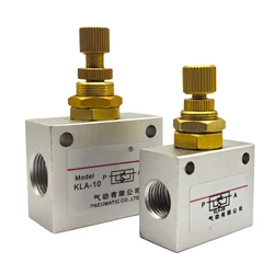 KLA-06/08/10/15/20/25 Throttle Valve One-way Valve Pneumatic One-way Flow Control Valve