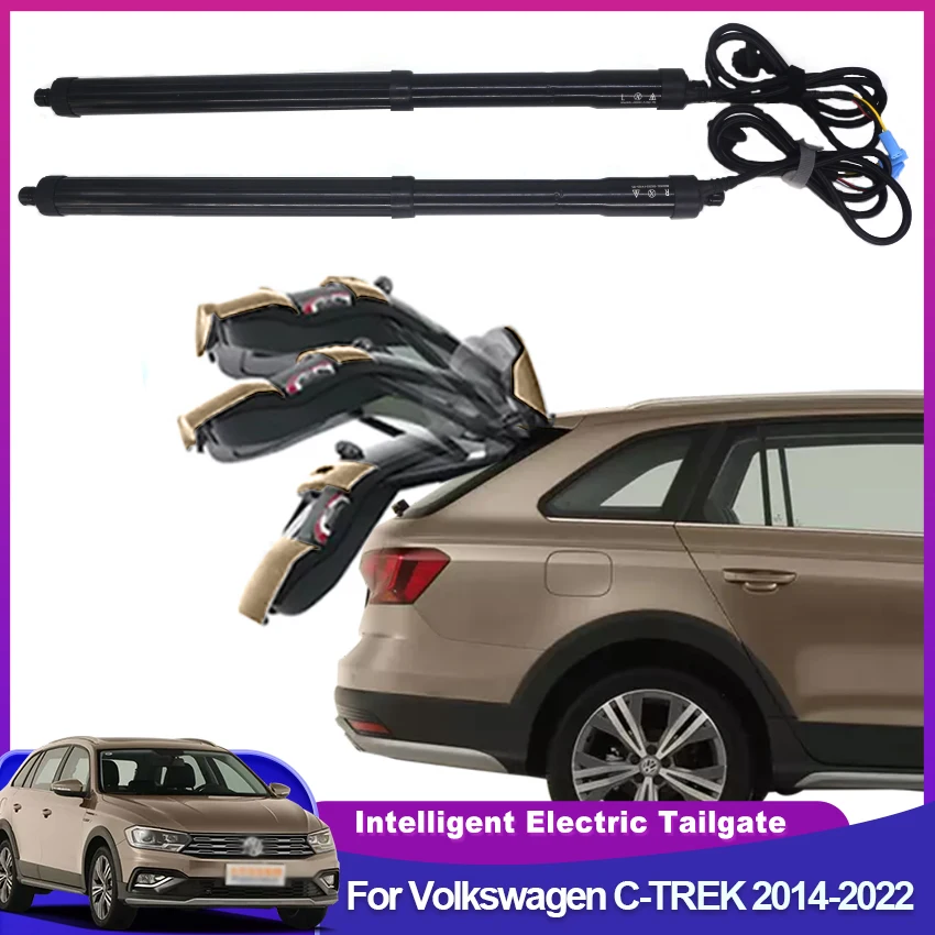 Car Electric Tailgate Car Lift Auto Electric Trunk Drive Kick Foot Sensor Rear Door Power Kit For Volkswagen C-TREK 2014-2022