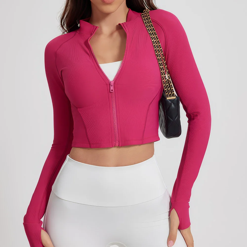 

Женская водолазка, спортивная куртка с длинными рукавами, спортивные топы для спортзала, женская одежда для йоги, спортивная одежда, футболки для фитнеса и бега для похудения