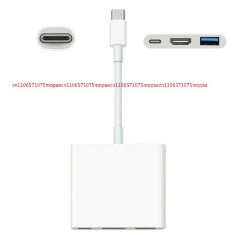 For Apple USB-C Digital AV Multiport Adapter HDMI for iPad / MacBook / iMac-