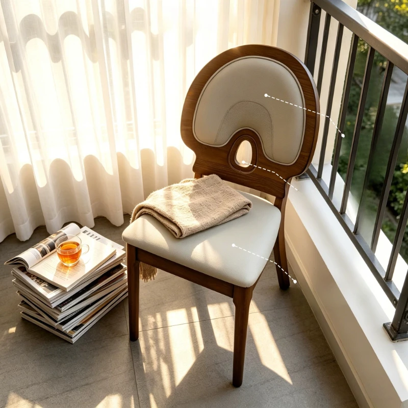 Modern Kitchen Dining Chairs Outdoor Designer Living Room Dining Chairs Ergonomic Balcony Articulos Para El Hogar Furniture