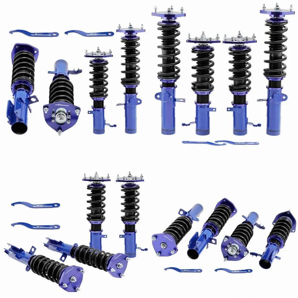 

MaXpeedingrods Full Assembly Coilover Kits for Toyota Corolla 88-99 E90 E100 E110 Adjustable Camber