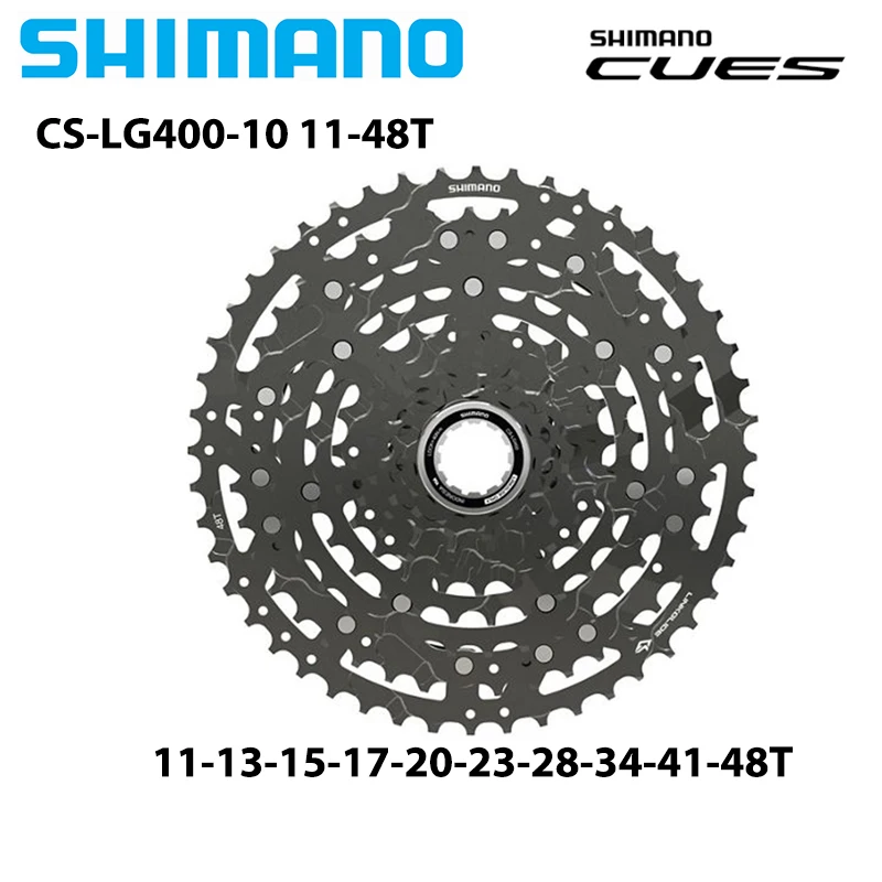 Shimano cues 9s 10s 11-Gang-Linkglide-Kassette für MTB-Mountainbike lg300 lg400 11-36t 39t 41t 43t 45t lg700 11-50t original – Detail 10
