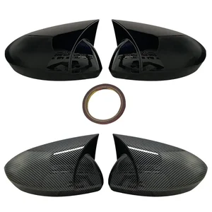 Taco Style Mirror für Renault Megane 4, Car Liustrus Black Shield, Outdoor Mirror Cap, 2016, 2020, 2 PCs Hauptverkauf Megane 2 - №6