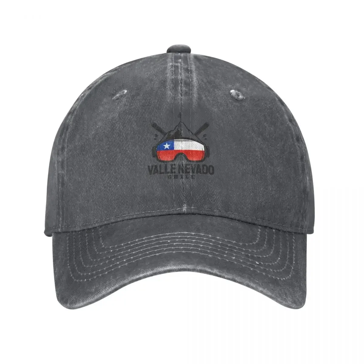 

Valle Nevado Chile Ski Resort Skiing Souvenir Baseball Cap |-F-| Anime tea Hat Mens Caps Women's