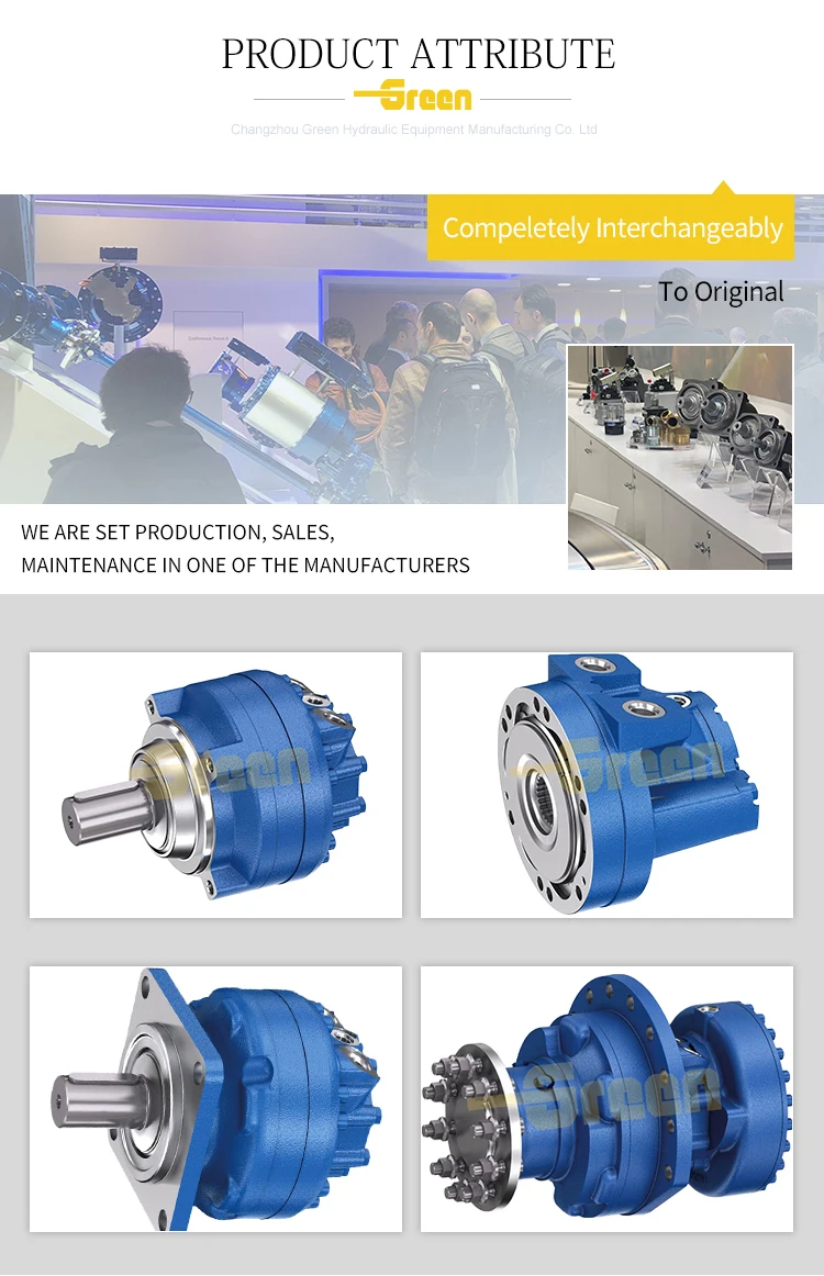 Motore idraulico a pistone radiale Poclain MS08 MSE08 MS11 MSE11 MS18 ad alta coppia