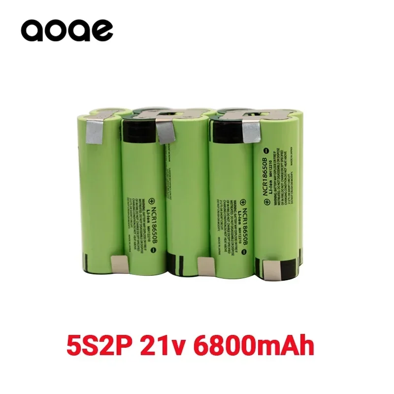 18650B. 3400mAh to 680mAh, 12V 16.8V 21V battery pack 20A Shura screwdriver battery discharge current 18650 battery