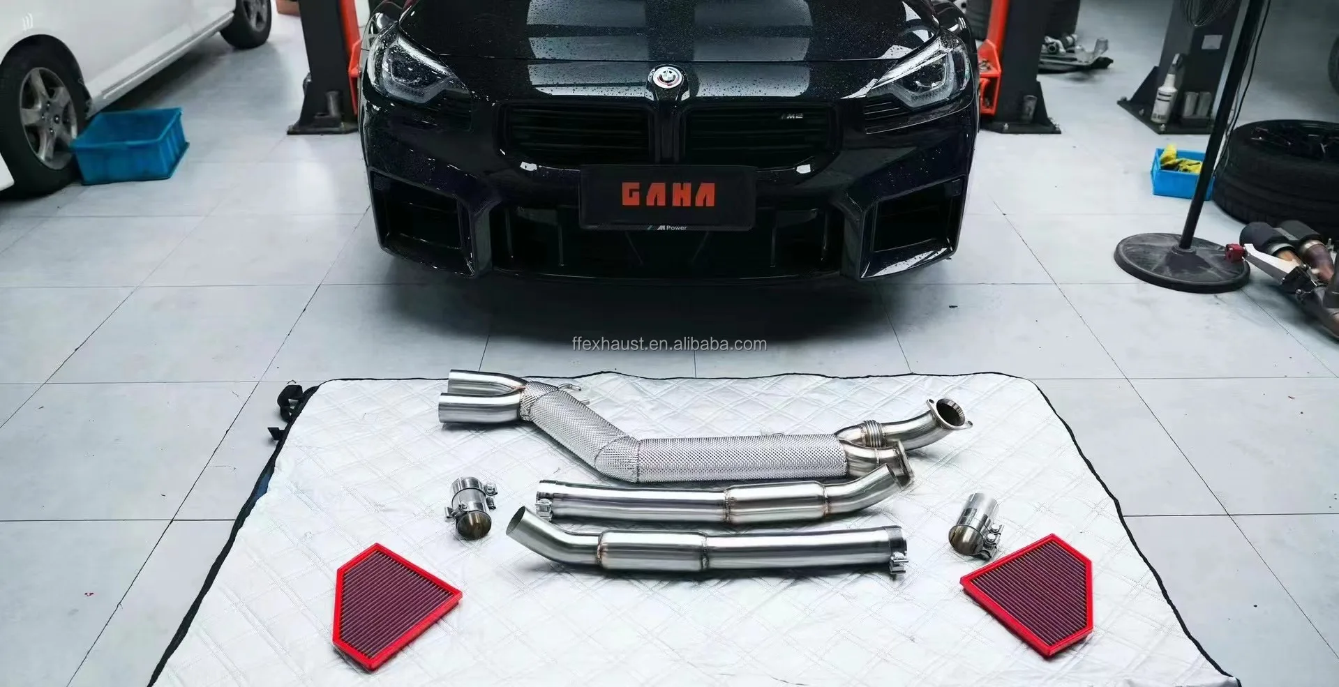 Tuyau avant d'échappement à longueur égale, nouveau Design, Performance, pour BMW M2 G87, tuyau central