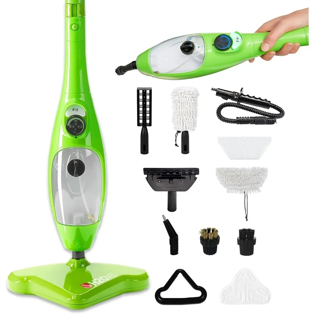 X5 Steam and Handheld Steam Cleaner For Cleaning Hardwood and Kitchen Tile Floors, Grout Cleaner, Upholstery Cleaner