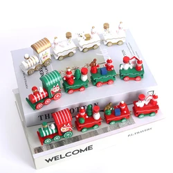 2024 Christmas Train Merry Christmas Decorations For Home 2023 Cristmas Ornament Xmas Navidad Noel Gifts Happy New Year