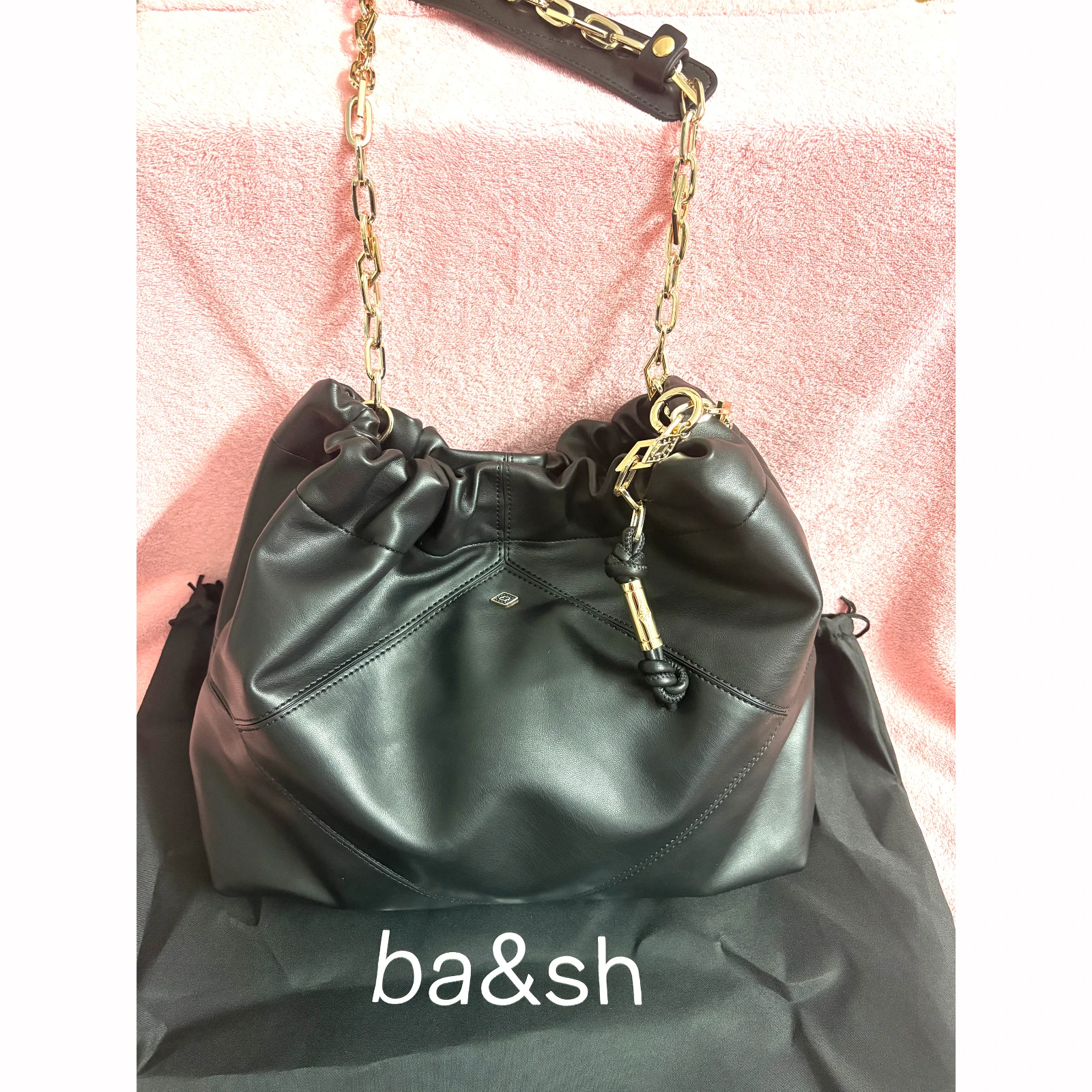 

New Women's Single-shoulder Bag From ba&sh, Fashionable And Casual Bucket Bag, Luxurious Handbag