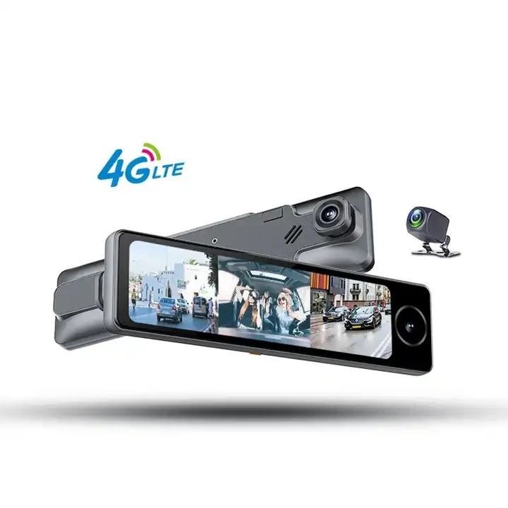 3 Cameras car dvr 4G Android 10.88