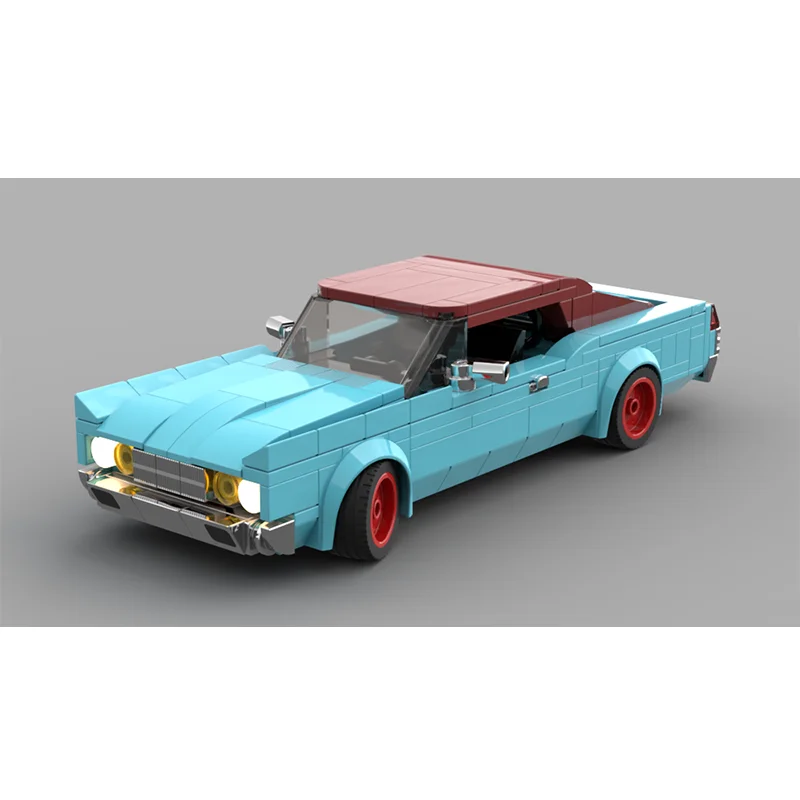 

Building Block Car Model 69 Classic Racing Car City Speed Champion 300 Parts Boys Toy Christmas Gift