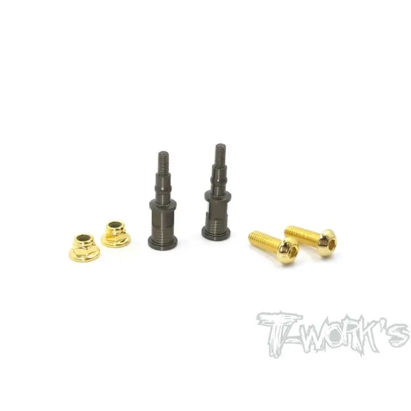 

Original T Works TO-240-T-5 Hard Coated 7075-T6 Alum. Shock Standoffs +5mm ( For TENKO NB48 2.0/EB48 2.0 ) 2pcs Rc Tool