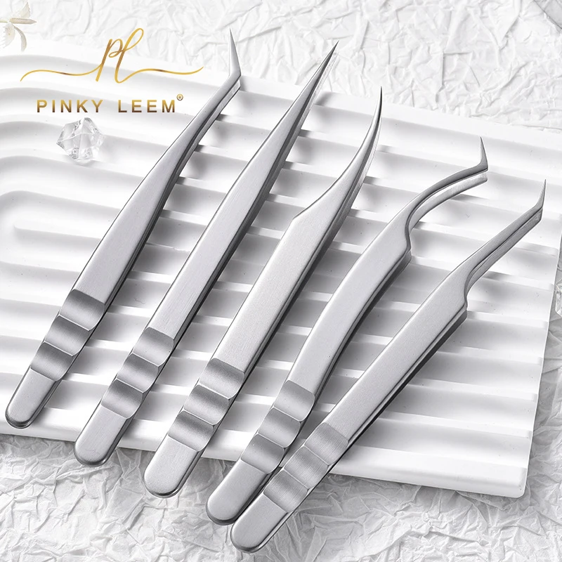 

Pinky Leem Wholesale Tweezers Set Lash Eyelash Extension Tweezers Vetus Custom Volume Las Laah Lash Eyelash Tweezers