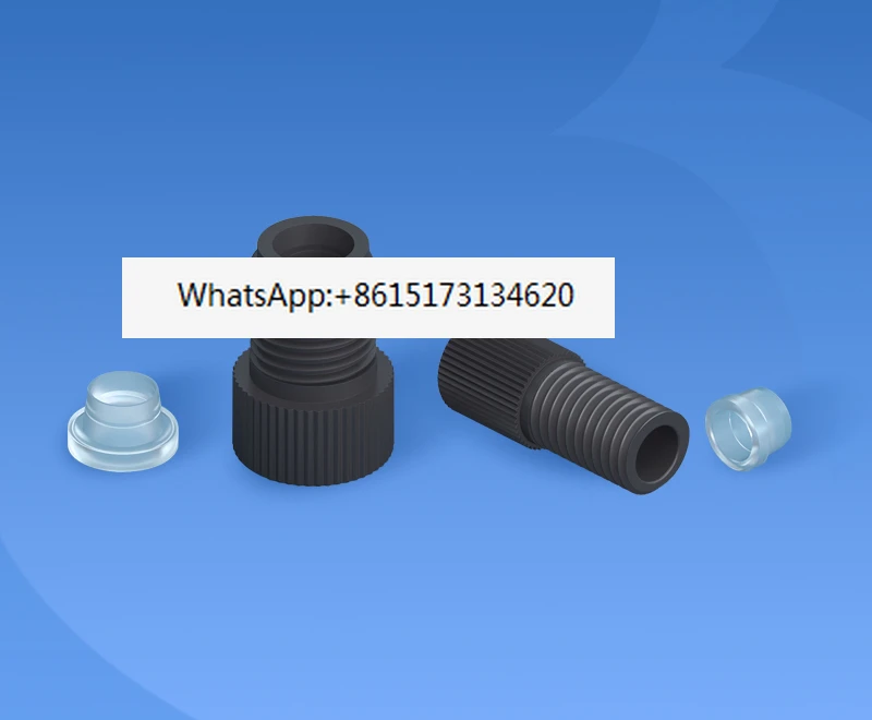 5 Buah Sambungan Lancip Terbalik 5/16-24 UNF Berulir 1/2-20 Casing Cincin Pisau Sambungan Sekrup Cepat