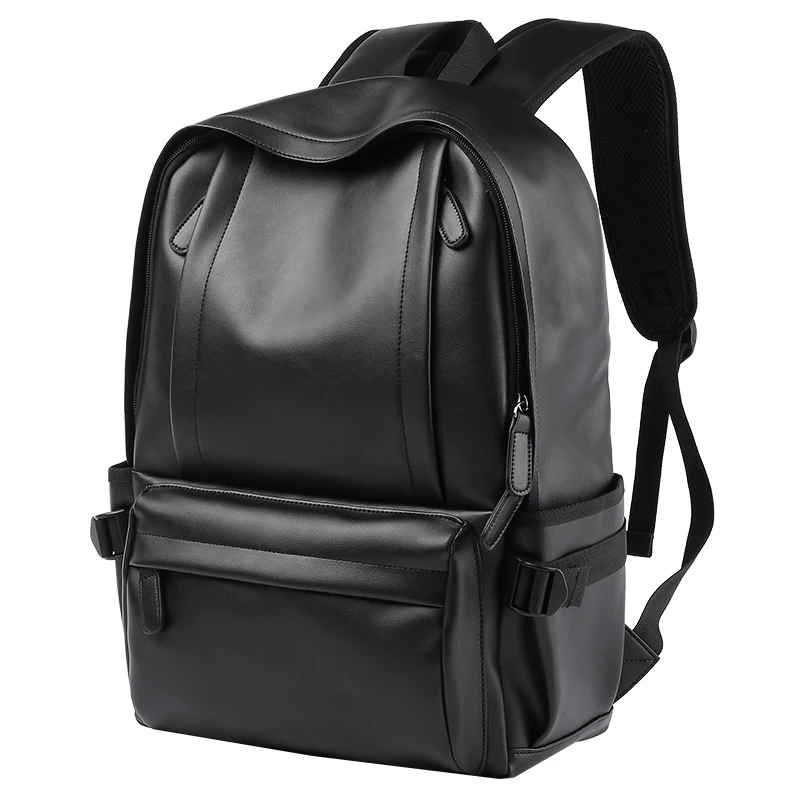

Leather Backpack for Men, 14 inch Laptop Backpack, Travel Daypack with USB Port, Water Resistant Leather Business Daypack