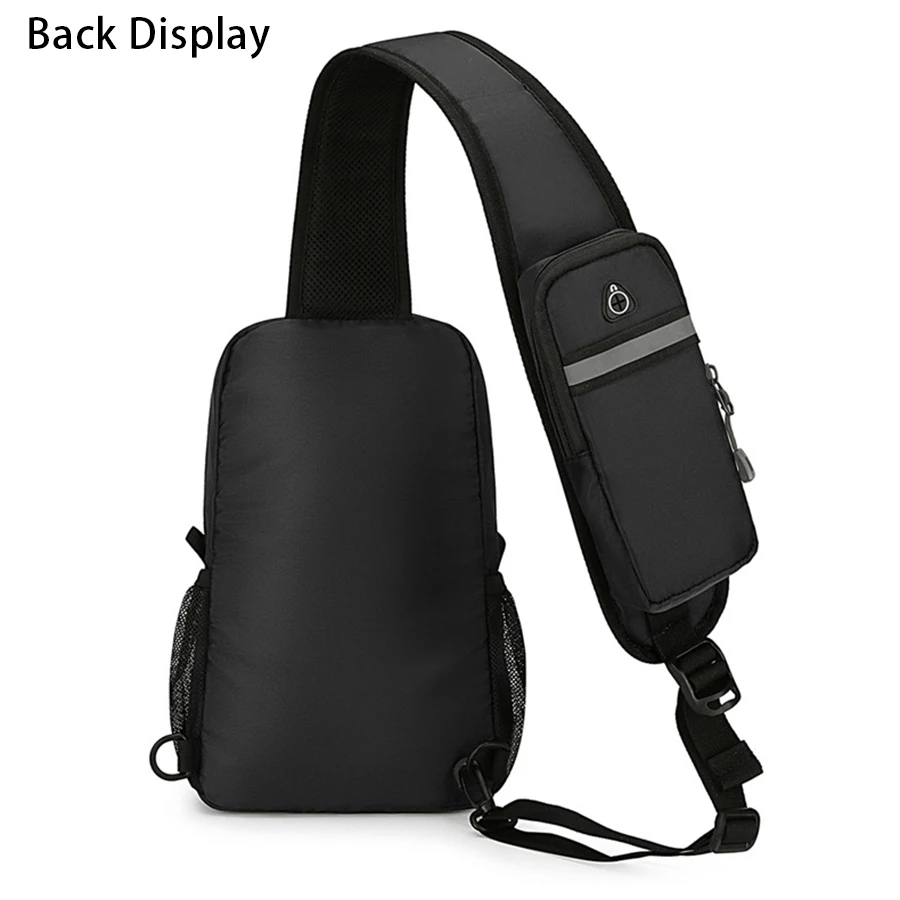 Bolsa esportiva elegante, nova bolsa para garrafa de água, mochila casual, bolsa de motocicleta ultraleve, bolsa de ciclismo, bolsa de peito crossbody, bolsa de ombro unissex, bolsa de celular, bolsa de moedas, bolsa pequena ao ar livre, 4 cores disponíveis