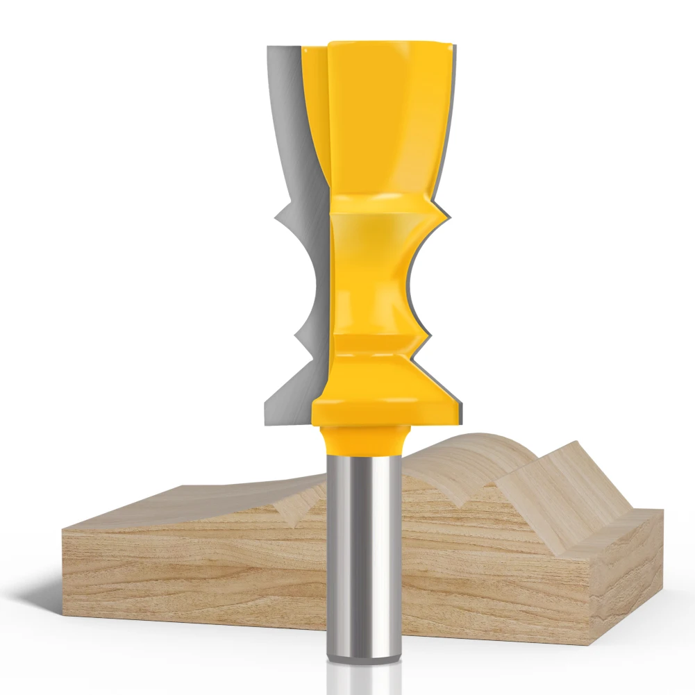 1PC12mm 1/2′′ Shank Line Cutter special Moulding Bit Carbide Molding Router Bit Trimming Wood Milling Cutter For Woodwork