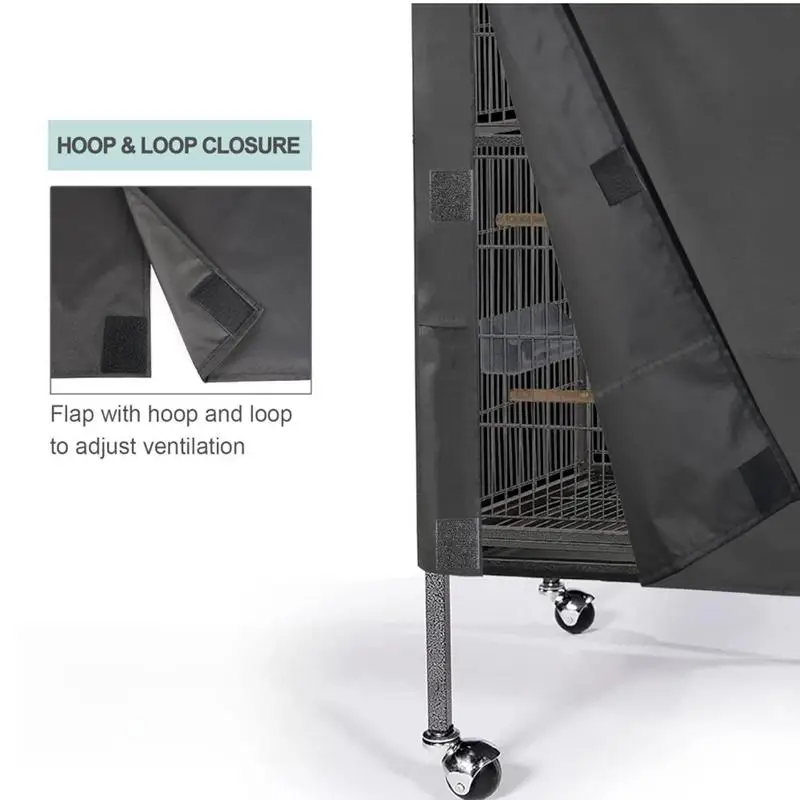 Pet Bird Cage Cover Privacy Protection Blackout And Breathable Bird Cage Cover Waterproof 210D Oxford Cloth Bird Cage For pets