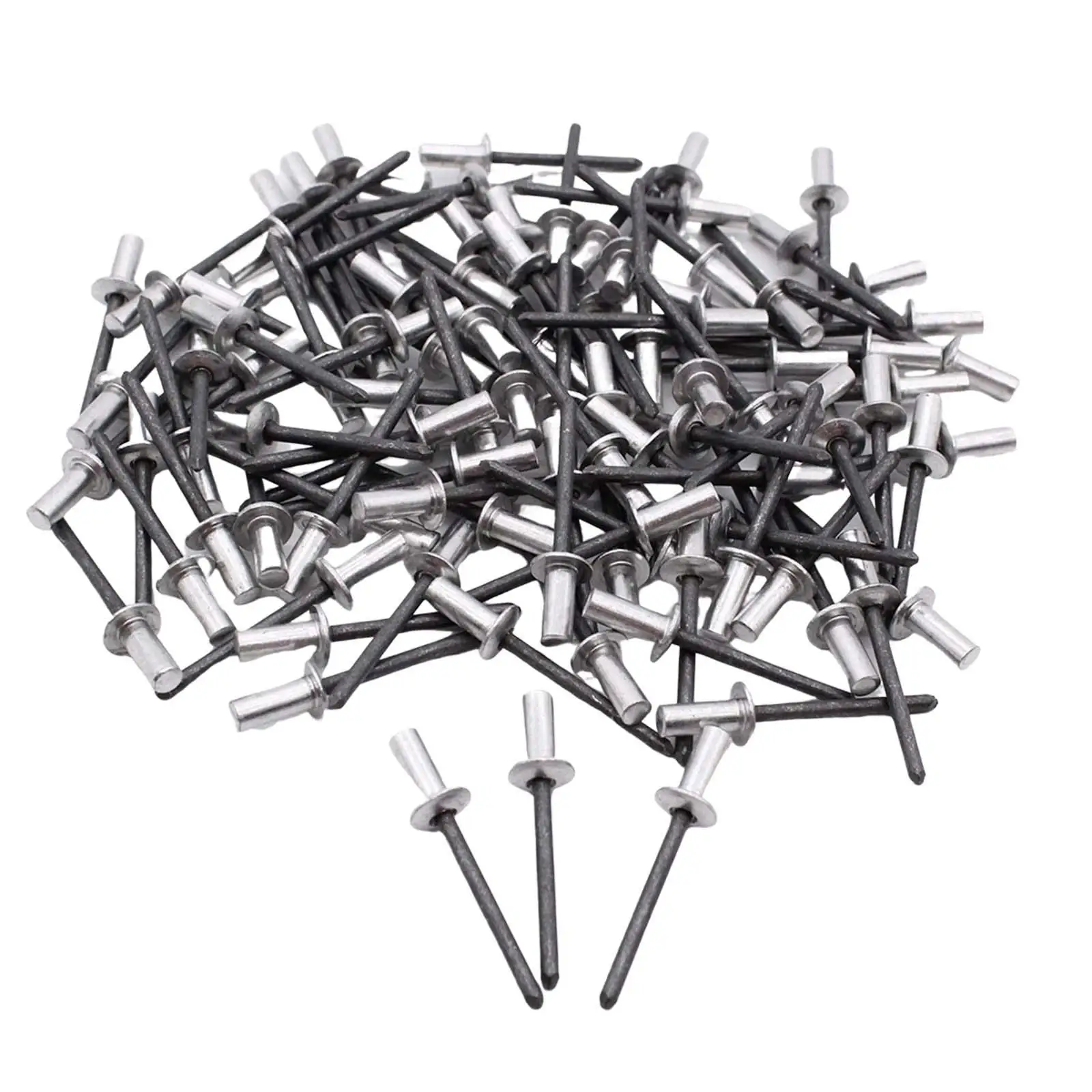 100x غطاء الجسم بمسامير معدنية مغلقة للاستبدال المباشر لاند روفر #1