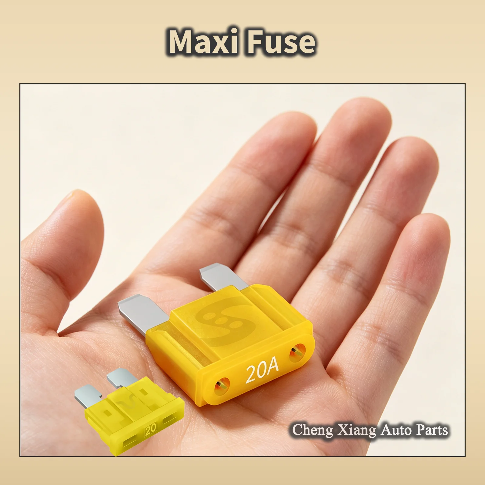 58V MAXI Blade Large Fuse 20A 25A 30A 35A 40A 50A 60A 70A 80A 90A120A Automotive Fuses for RV Marine Solar Inverter Camper view 2