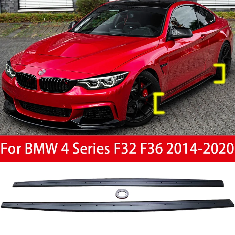 

Боковые юбки из углеродного волокна в стиле MP для BMW F32 F33 F36 430 420 428 435 440 F82 F83 M4 M Sport Extension Lip 2014-2020 гг.