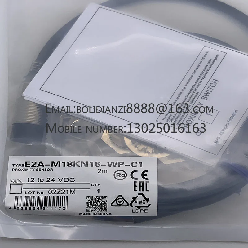 New proximity switch sensor E2A-M18KS08-WP-C1/B1 NPN PNP