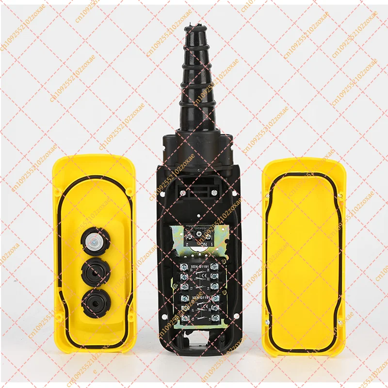 for  Electric Hoist Handle XAC-A2913 - 2-Button Waterproof Pendant Control Station with 2-Speed Function Industrial Lifting