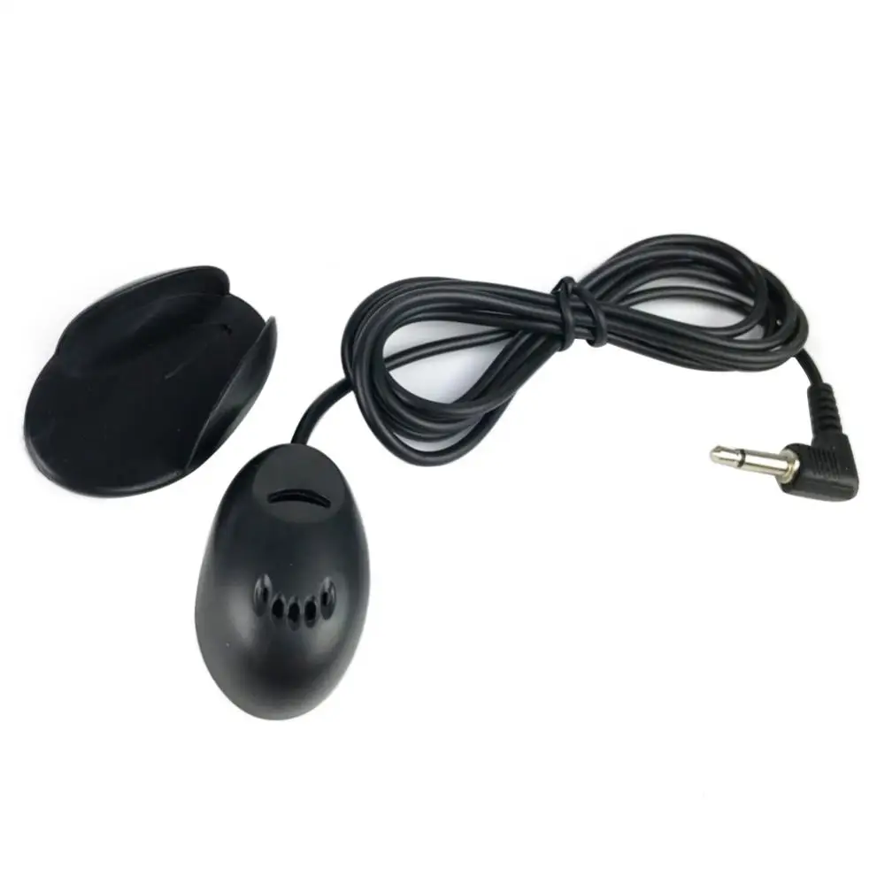 Mini 3.5mm Wired Paste Type External Microphone Car Audio Mic For Laptop DVD Radio Stereo Player Meeting Speaker