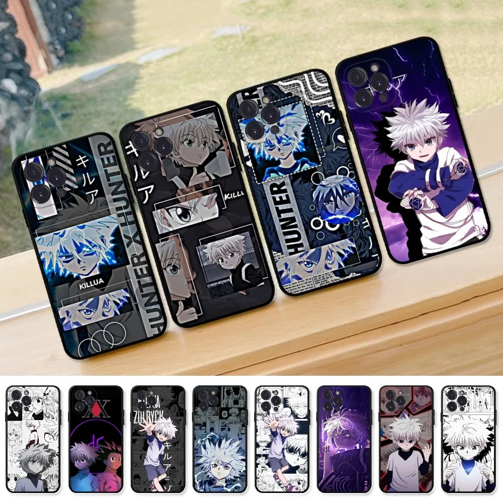 

Hunter X Hunter Killua Zoldyck Phone Case For iPhone 15 14 11 12 13 Mini Pro XS Max Cover 6 7 8 Plus X XR SE 2020 Funda Shell