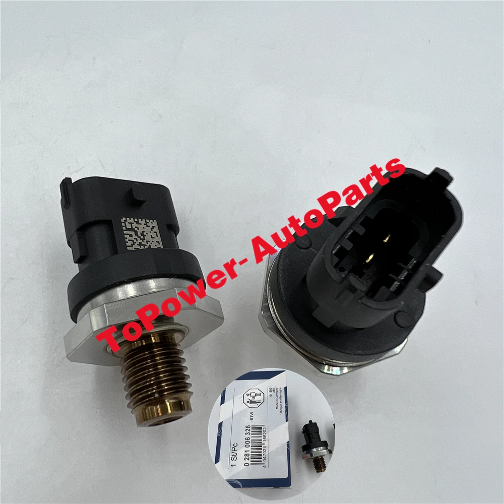 OEM Fuel Rail Pressure Sensor 0281006326 0281006176 For Cumminss Isf 2.8 DEUTZZ GAZZ High Performance