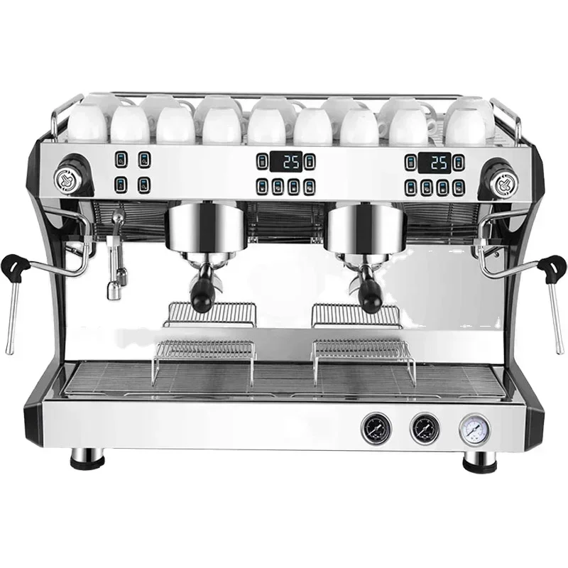 

2026 Лидер продаж, роскошная профессиональная кофемашина Barista, Китай, итальянская кофеварка из нержавеющей стали, электрическая
