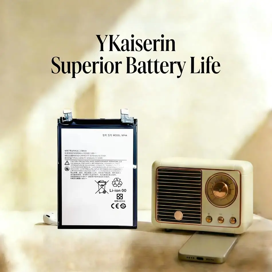 

Надежная мощная батарея для мобильного телефона, высокая емкость 4400 мАч, для Motorola Moto X40 XT2301-5 PF46 S30 Pro XT2243-2 NP44