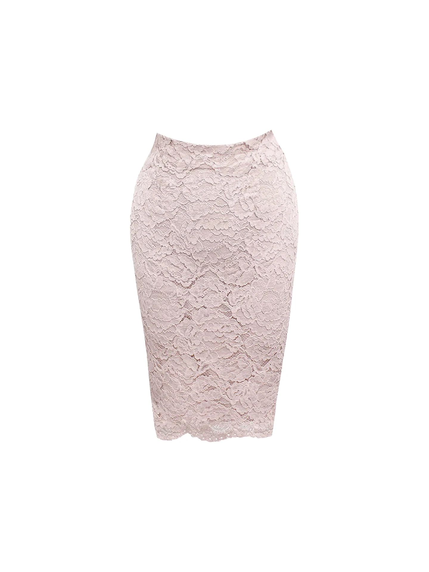 HEZA Sexy Slim Fit U-Ne Conjunto de saia de renda feminina verão Faion cintura alta comprimento médio Dr Coreano Sle plus Size Set