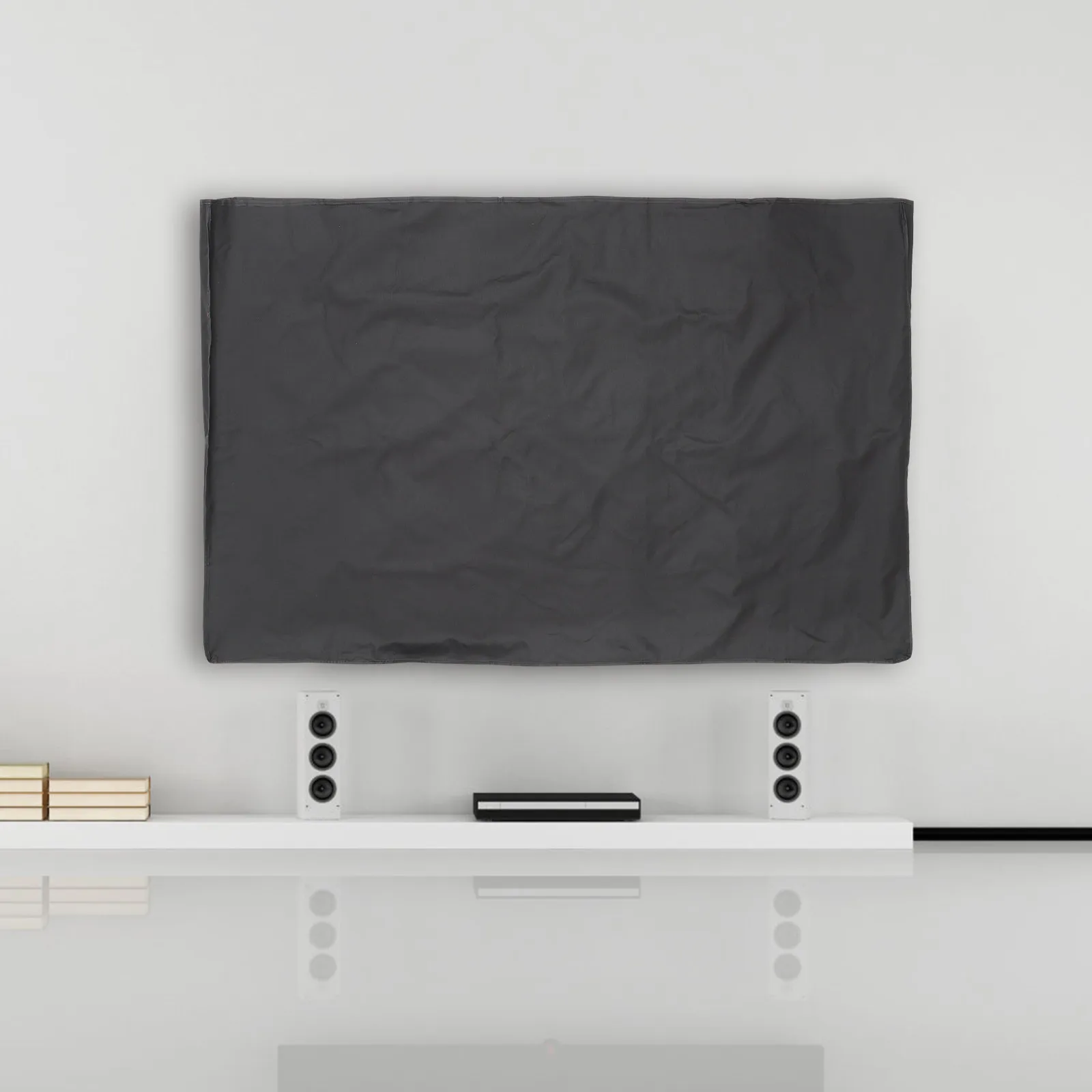 

Polyester TV Dust Cover Protective Screen Cover for 55-58inch Television Indoor Outdoor Waterproof Dustproof TV Case